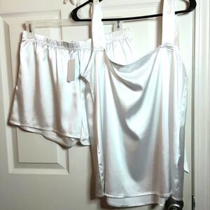 NWT Simply Southern Collection 2 pc. Silky Pajamas w/shorts